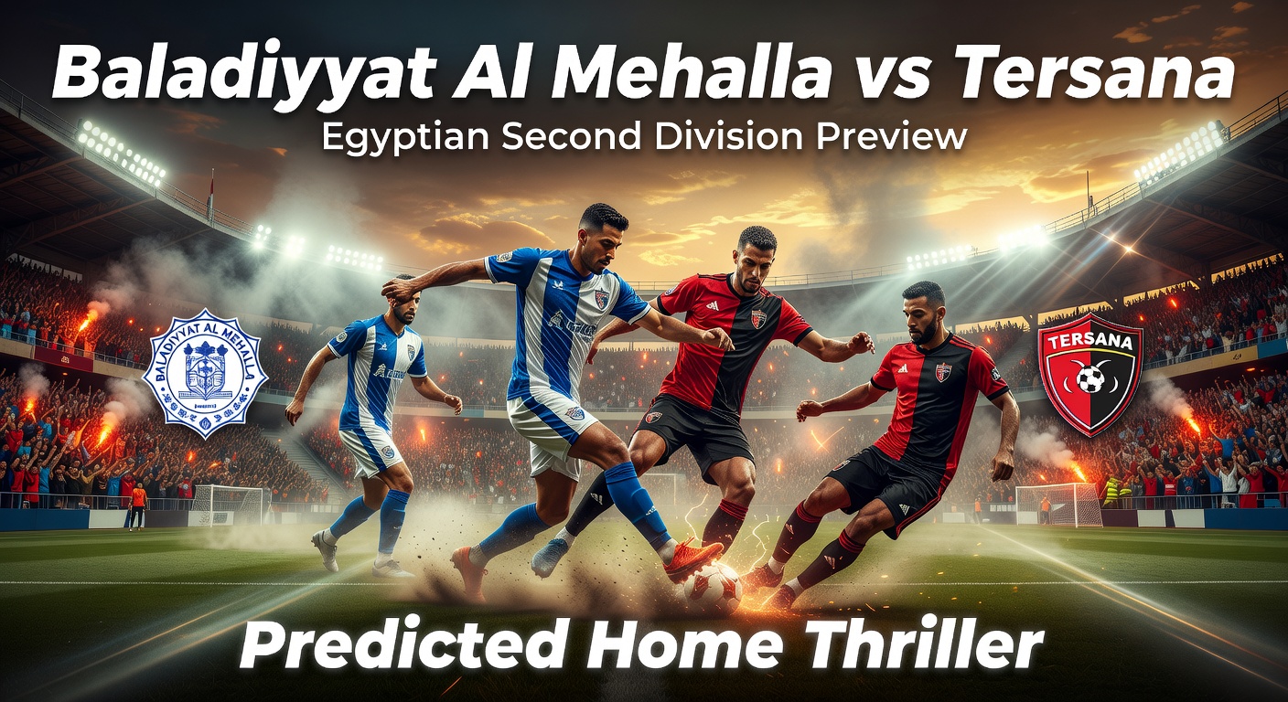 Baladiyyat Al Mehalla vs Tersana Pronóstico / Prediction