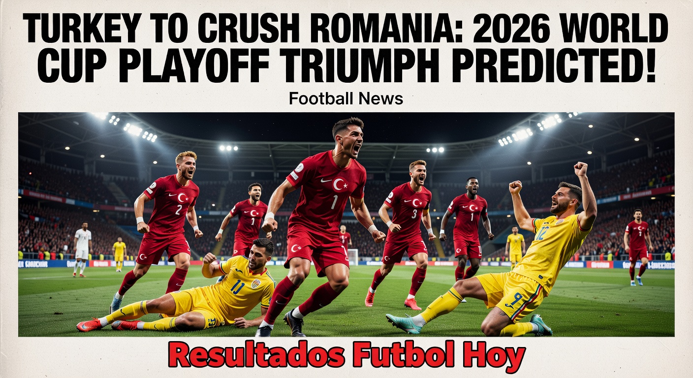 Turkey vs Romania: FIFA World Cup Qualifying Play-off Semi-final (ESPN)