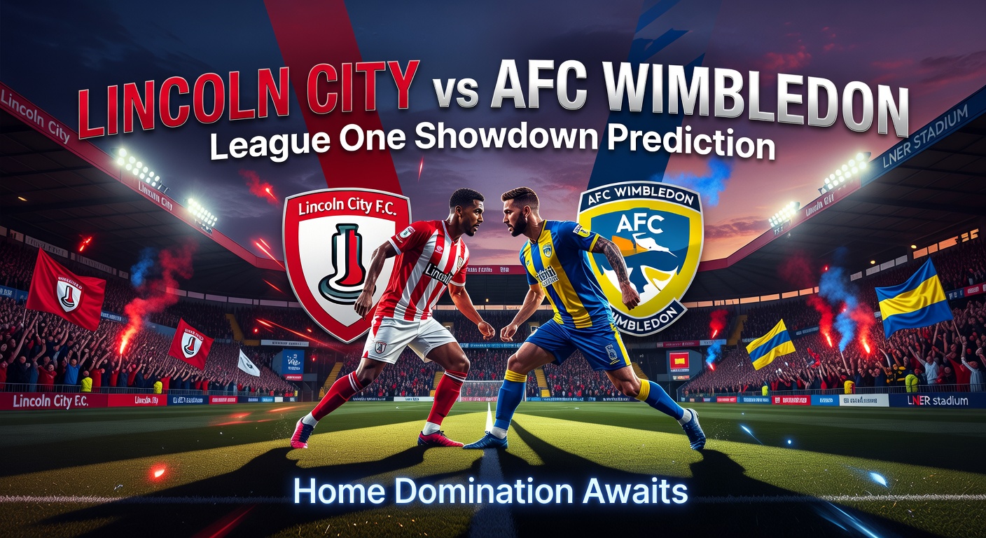 Lincoln vs AFC Wimbledon Pronóstico / Prediction