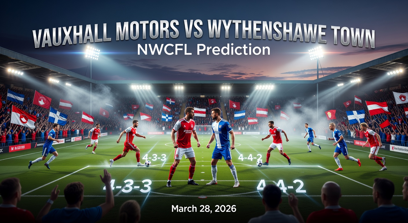 Wythenshawe Town vs Vauxhall Motors Pronóstico / Prediction