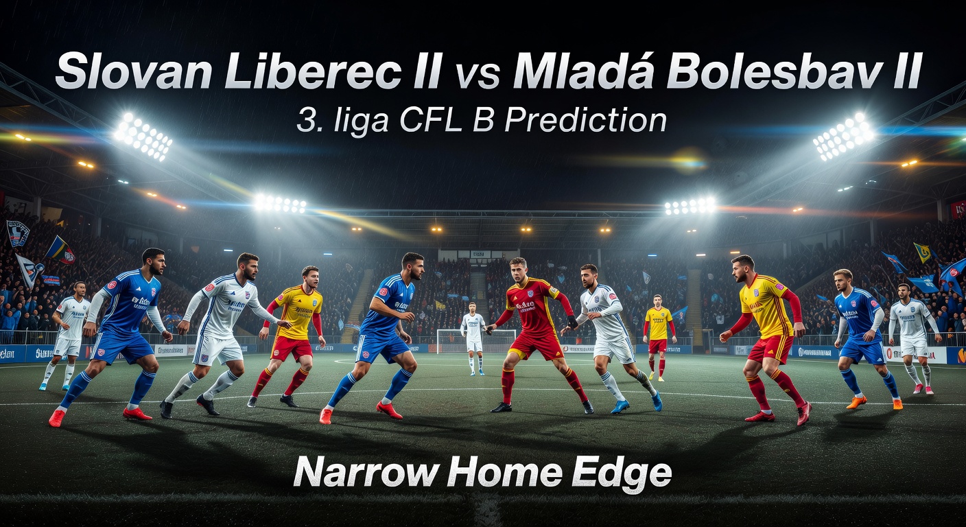 Slovan Liberec II vs Mladá Boleslav II Pronóstico / Prediction