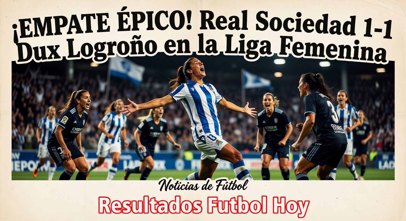 Real Sociedad 1-1 DUX Logroño - Liga F - ESPN