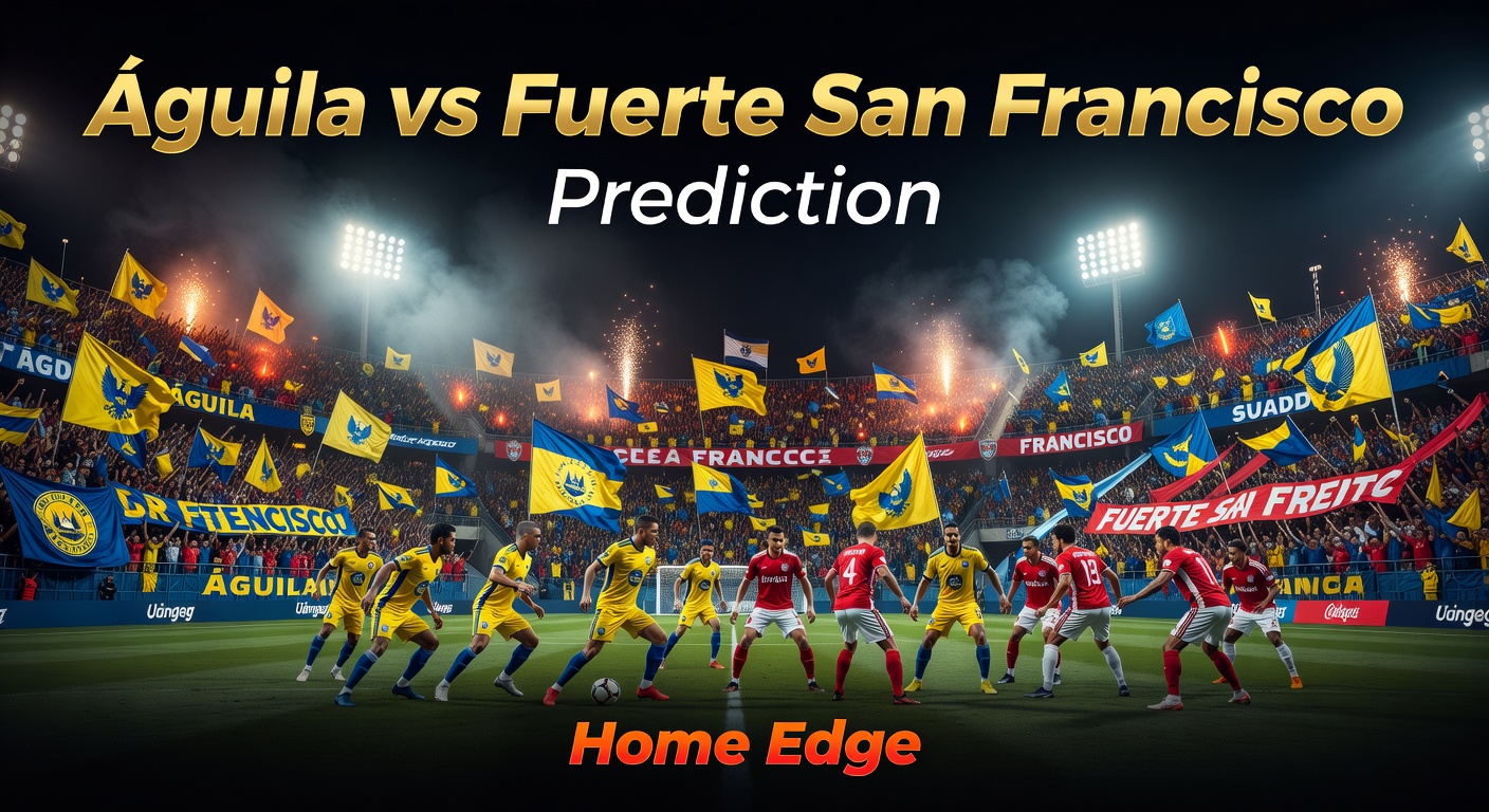 Águila vs Fuerte San Francisco Pronóstico / Prediction