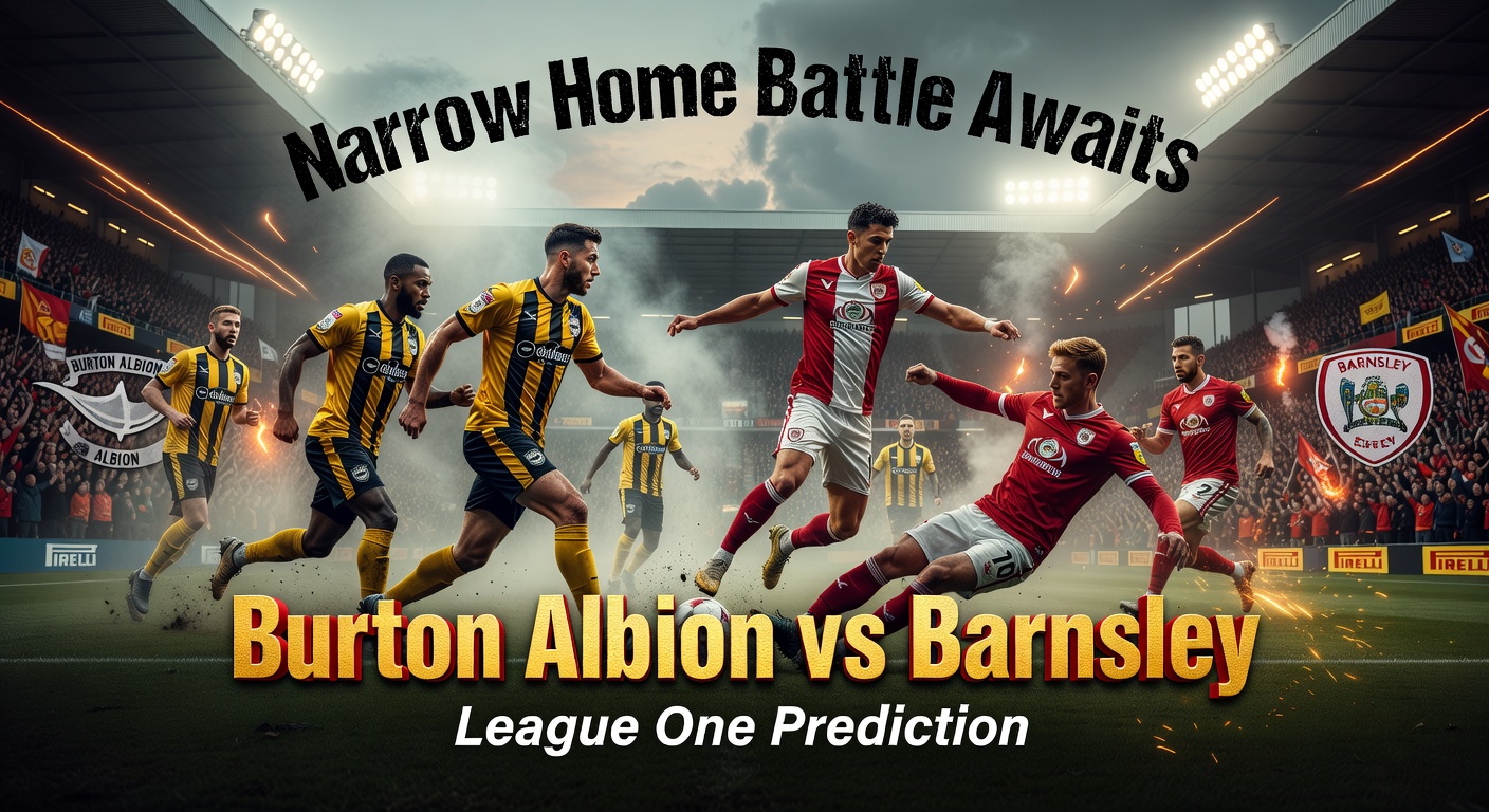 Burton Albion vs Barnsley Pronóstico / Prediction