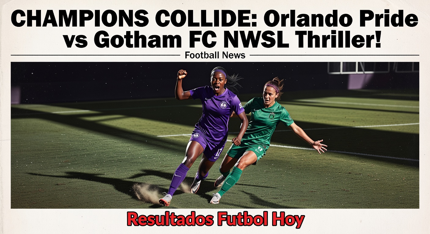 Gotham FC Host Orlando Pride in NWSL Clash of Recent Champions