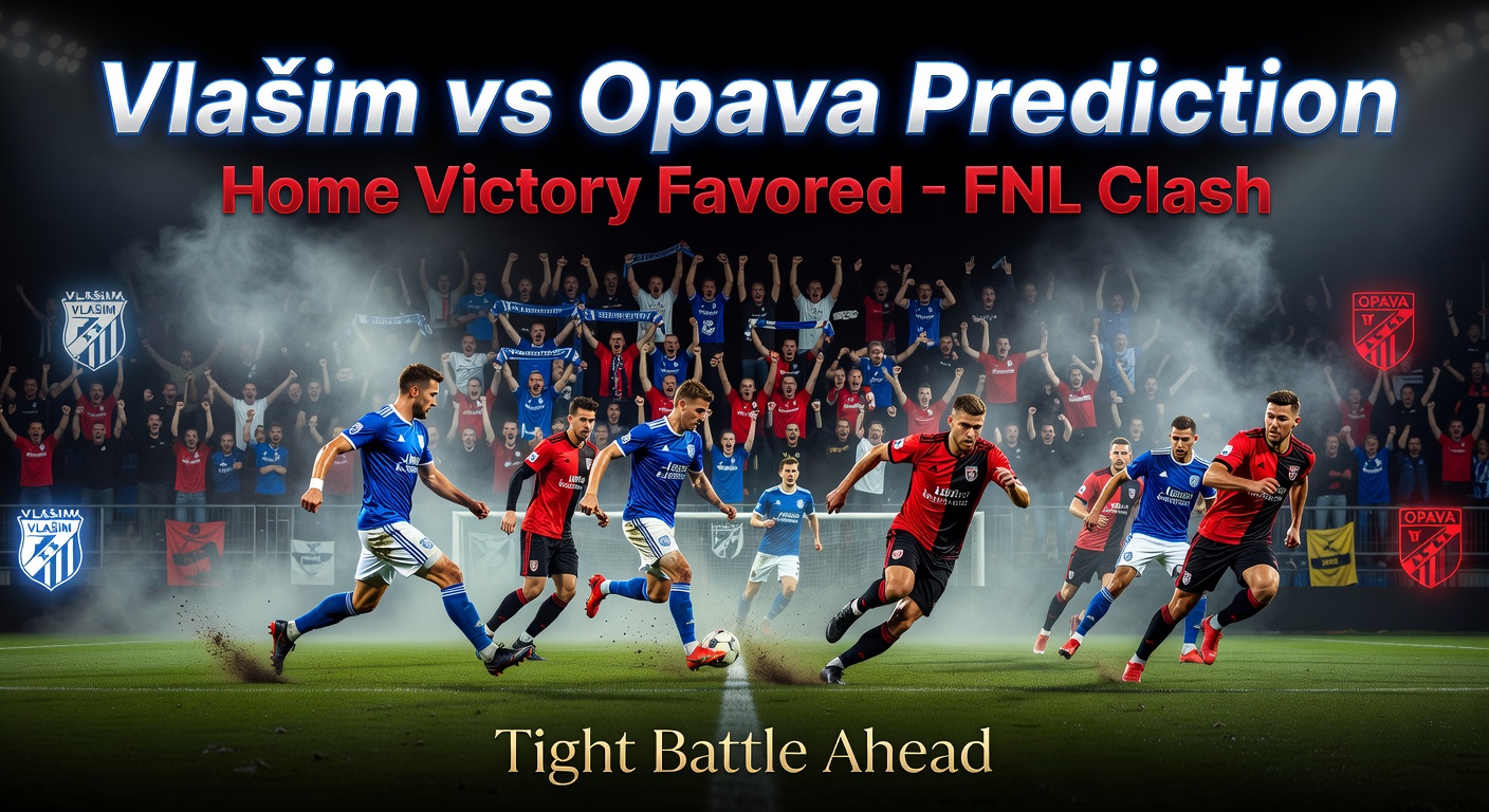 Vlašim vs Opava Pronóstico / Prediction