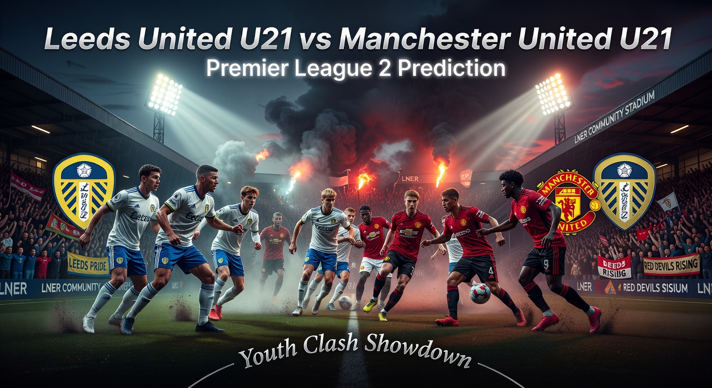 Leeds United U21 vs Manchester United U21 Pronóstico / Prediction