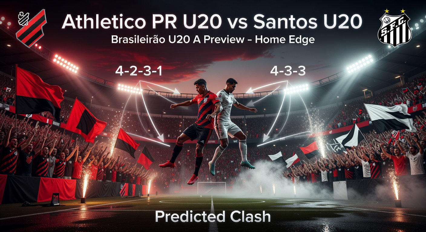 Athletico PR U20 vs Santos U20 Pronóstico / Prediction
