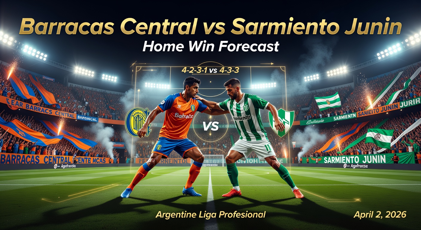 Barracas Central vs Sarmiento Junin Pronóstico / Prediction