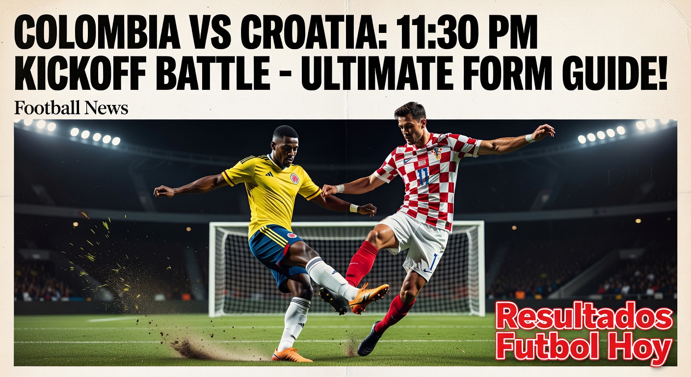 Colombia vs Croatia International Friendly