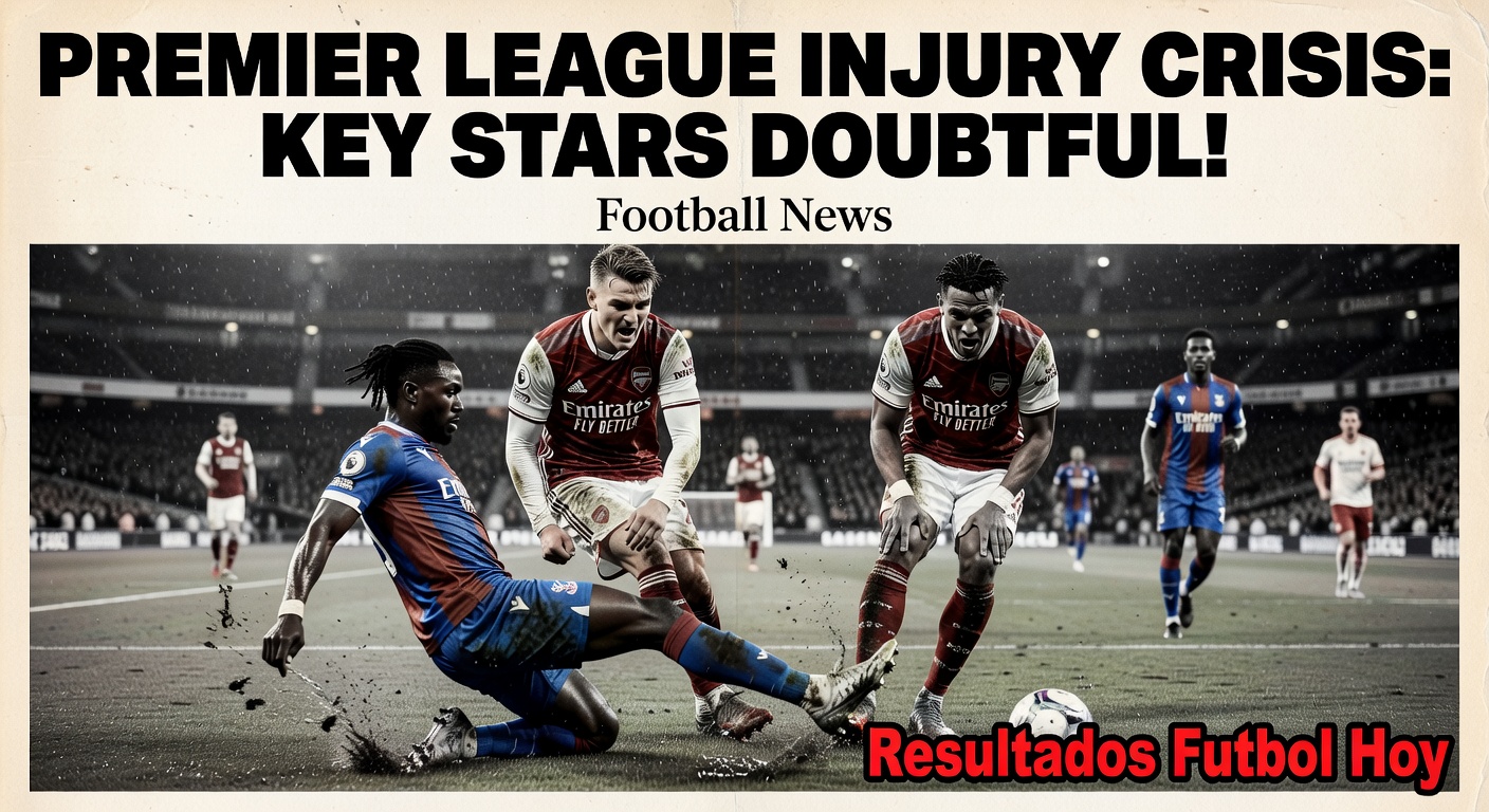 Premier League injury updates: Multiple players doubtful