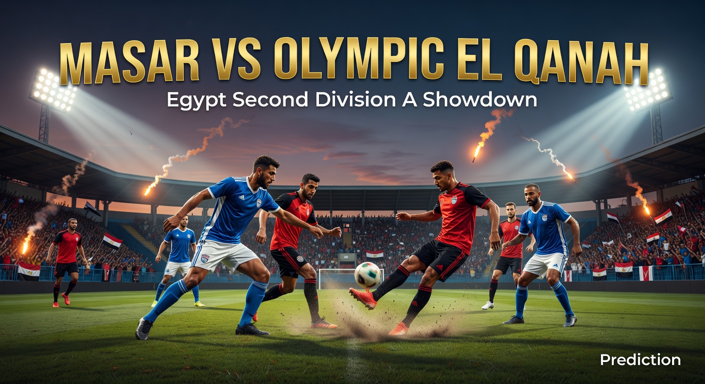 Masar vs Olympic El Qanah Pronóstico / Prediction