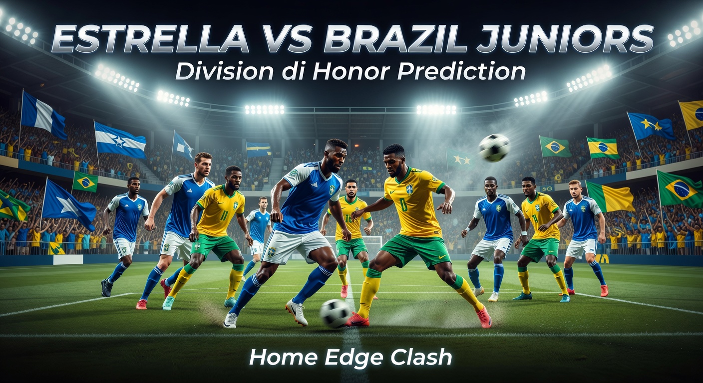 Estrella vs Brazil Juniors Pronóstico / Prediction