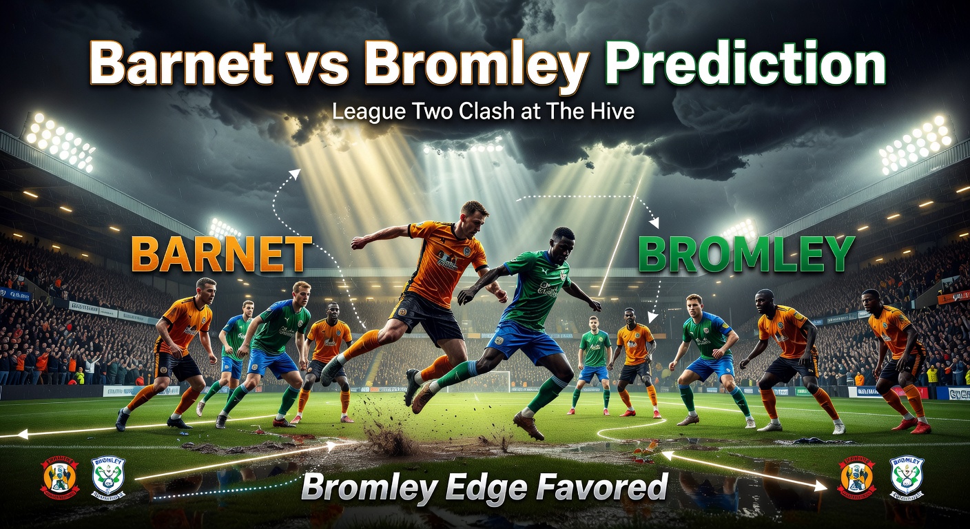 Barnet vs Bromley Pronóstico / Prediction