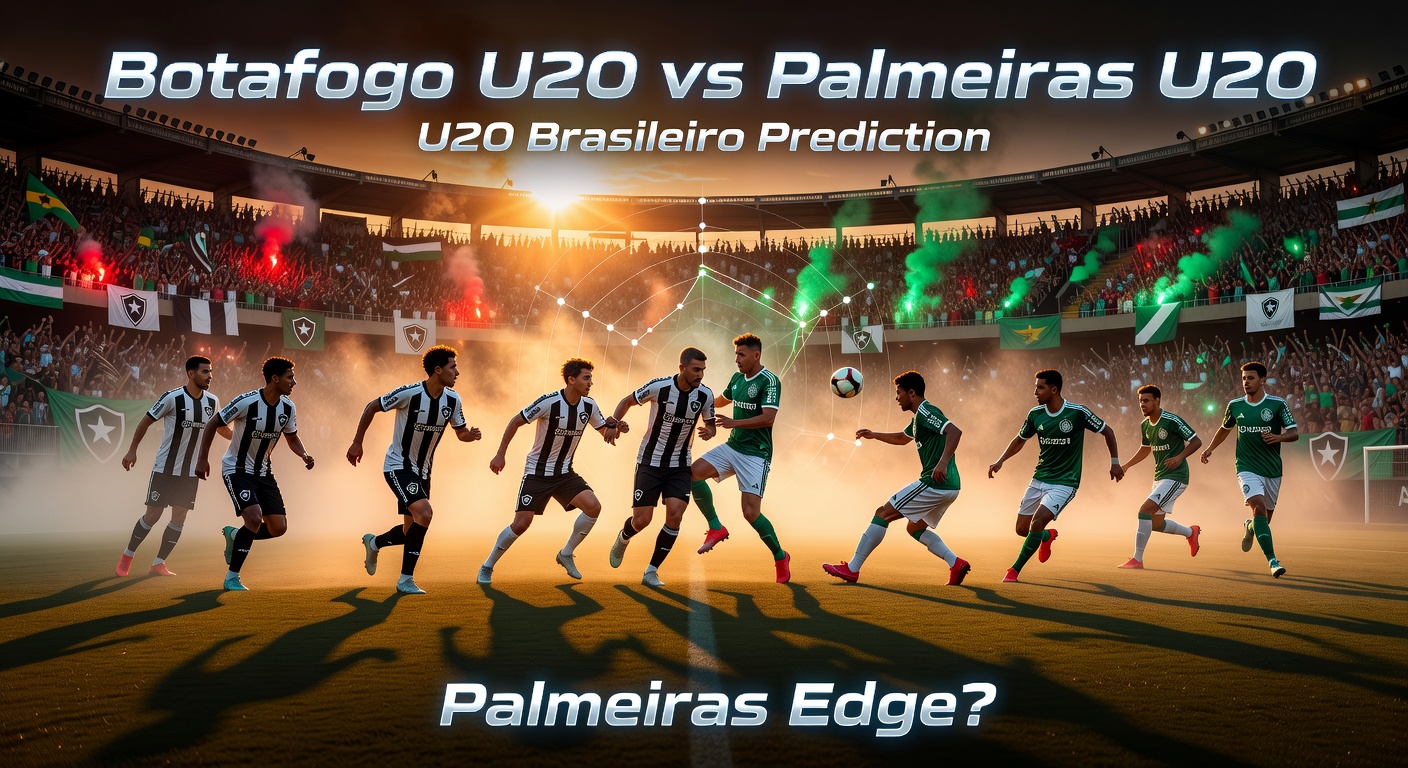 Botafogo U20 vs Palmeiras U20 Pronóstico / Prediction