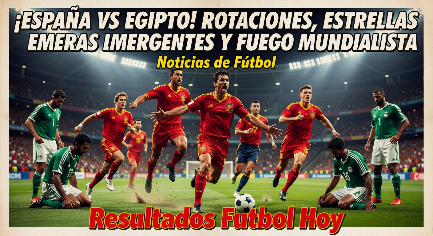 Spain vs Egypt International Friendly