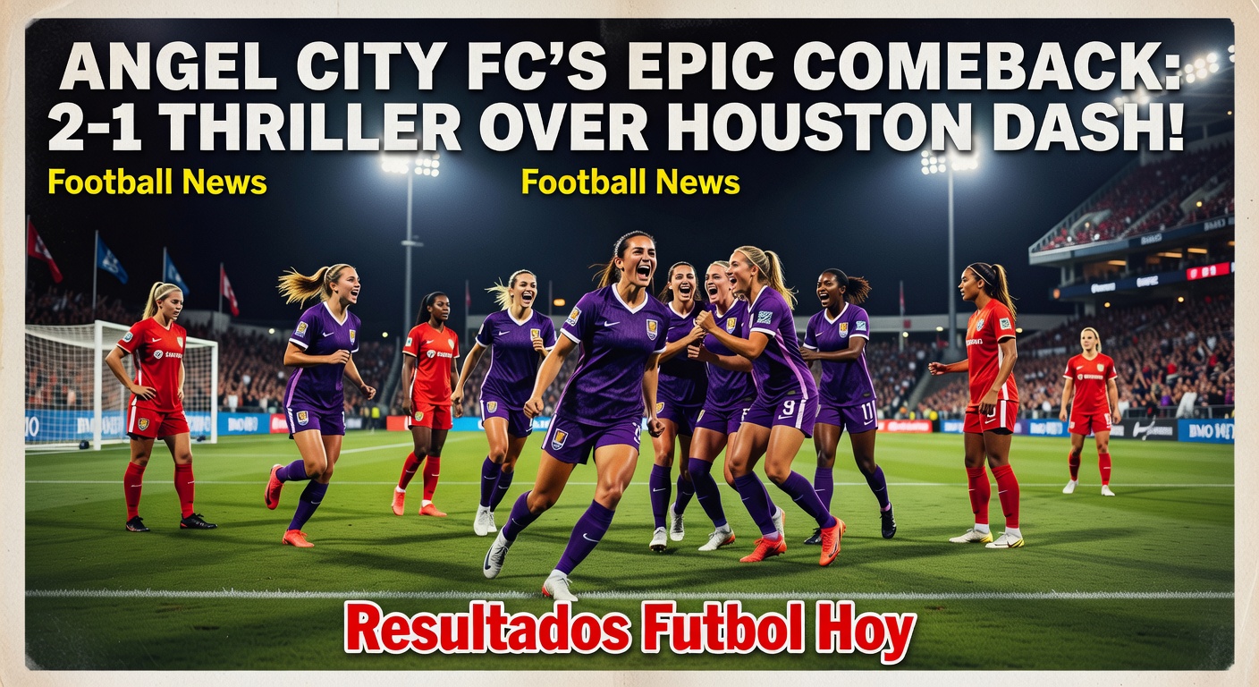 Angel City FC 2-1 Houston Dash - NWSL Match
