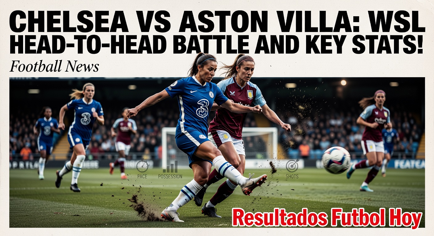 Chelsea Women vs Aston Villa Women in Women's Super League