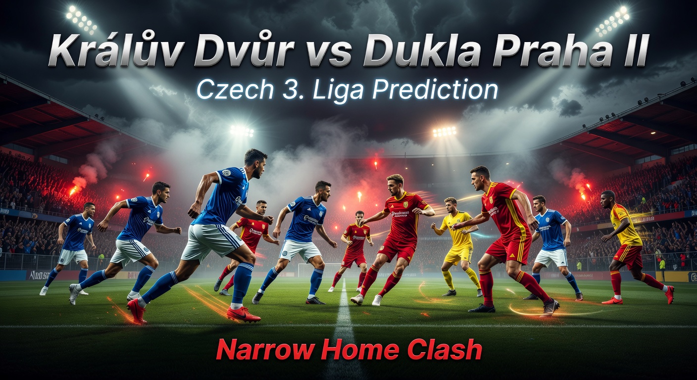 Králův Dvůr vs Dukla Praha II Pronóstico / Prediction