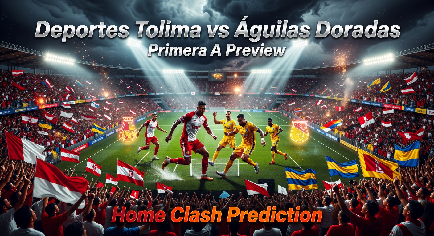 Deportes Tolima vs Águilas Doradas Pronóstico / Prediction