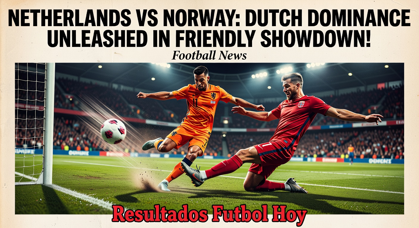 Netherlands vs Norway Friendly at 19:45