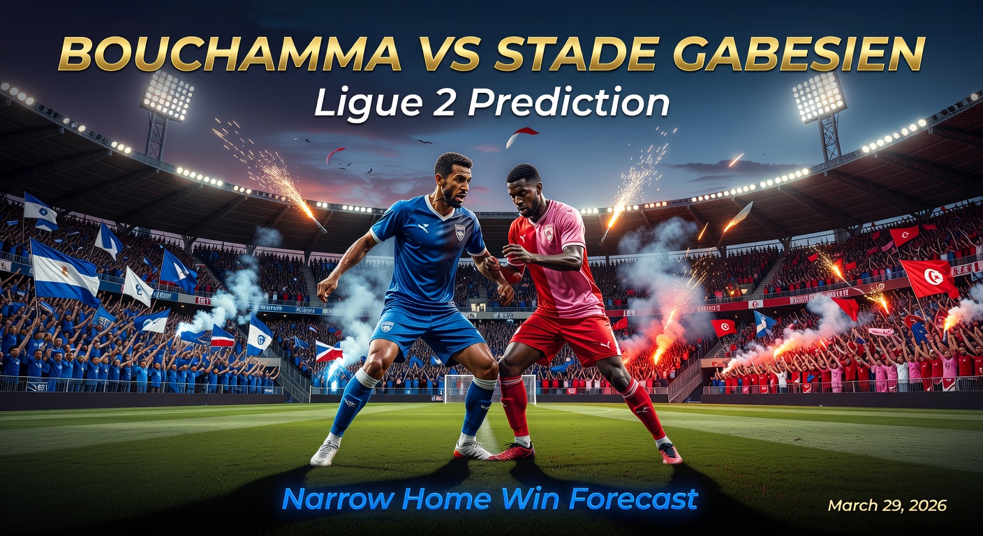 Bouchamma vs Stade Gabesien Pronóstico / Prediction