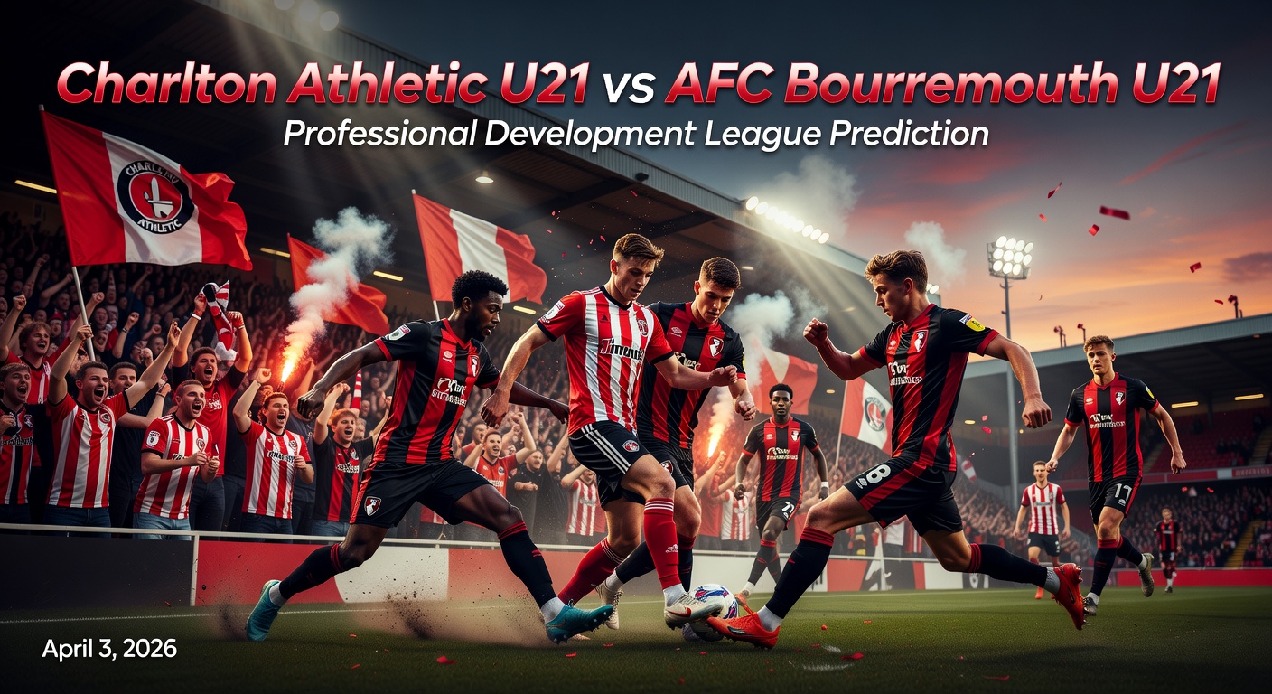 Charlton Athletic U21 vs AFC Bournemouth U21 Pronóstico / Prediction