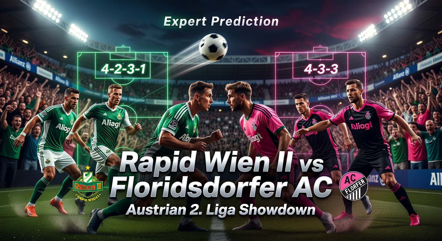 Rapid Wien II vs Floridsdorfer AC Pronóstico / Prediction