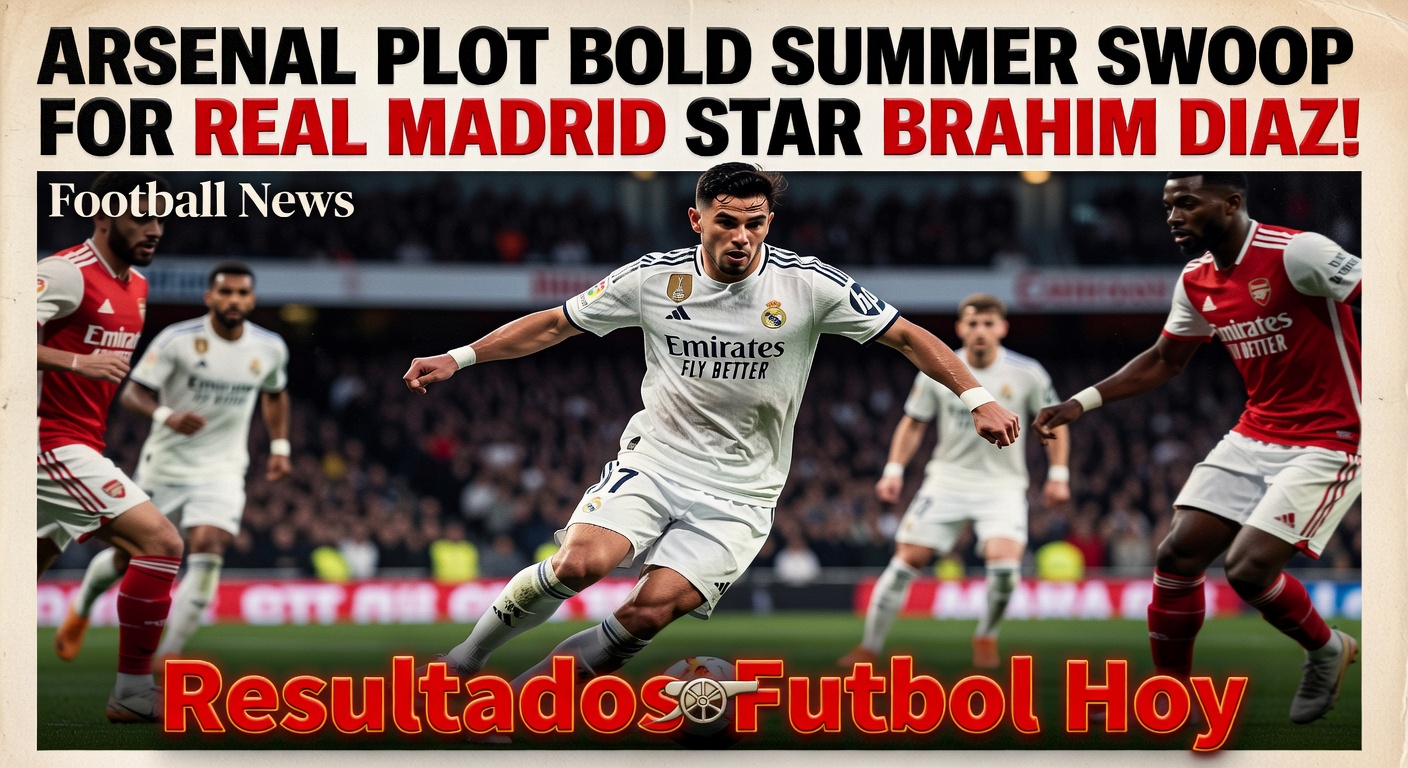Arsenal Linked with Real Madrid's Brahim Diaz