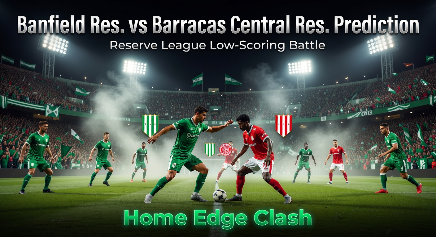 Banfield Res. vs Barracas Central Res. Pronóstico / Prediction
