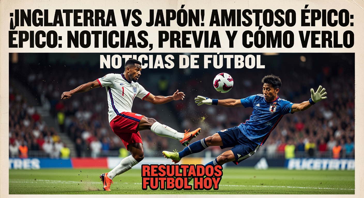 England vs Japan Friendly Showdown