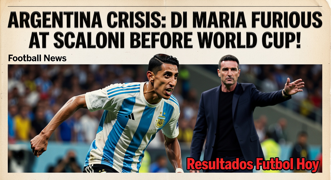 Conflict in Argentine National Team Over Di Maria