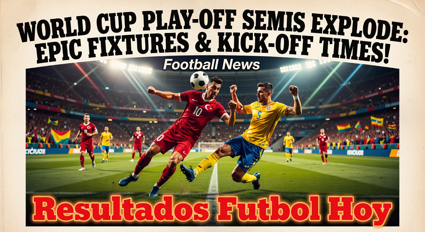 FIFA World Cup European Qualifying Play-off Semi-finals underway