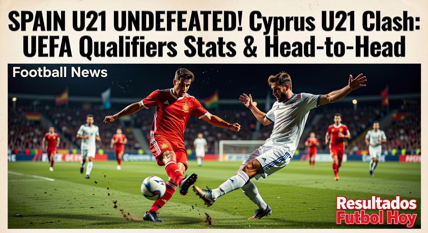 Cyprus U21 vs Spain U21 in UEFA U21 Qualifier