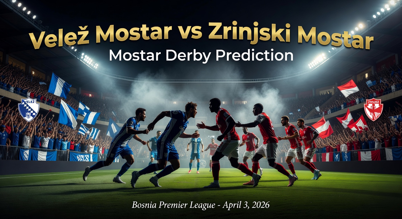 Velež vs Zrinjski Pronóstico / Prediction