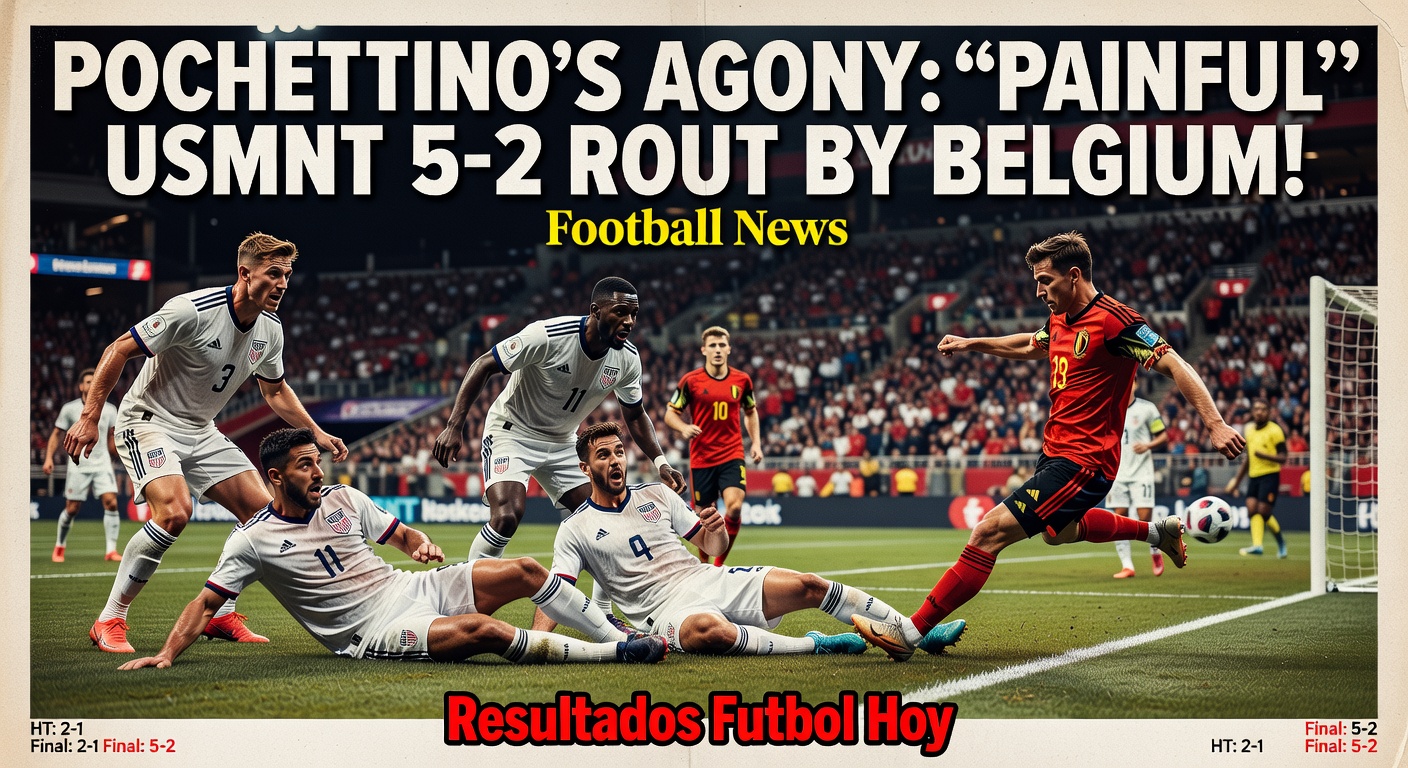 Pochettino Urges Lessons After USMNT Collapse