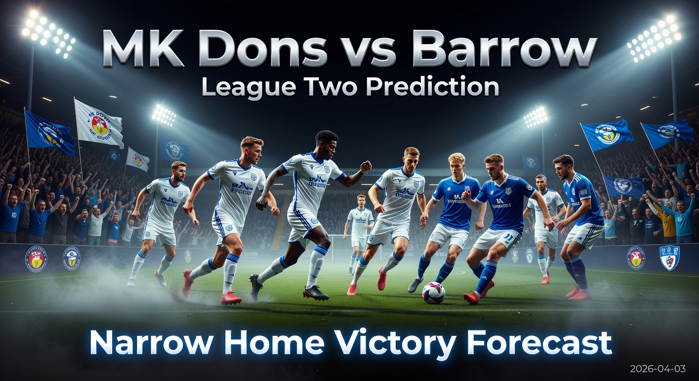 Milton Keynes Dons vs Barrow Pronóstico / Prediction