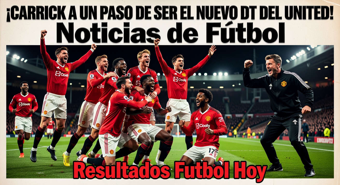 Manchester United close to appointing Michael Carrick as permanent manager