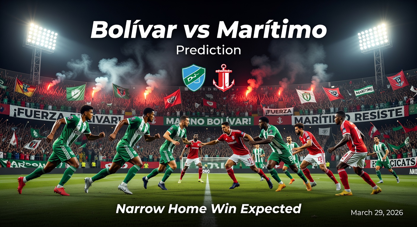 Bolívar vs Marítimo Pronóstico / Prediction