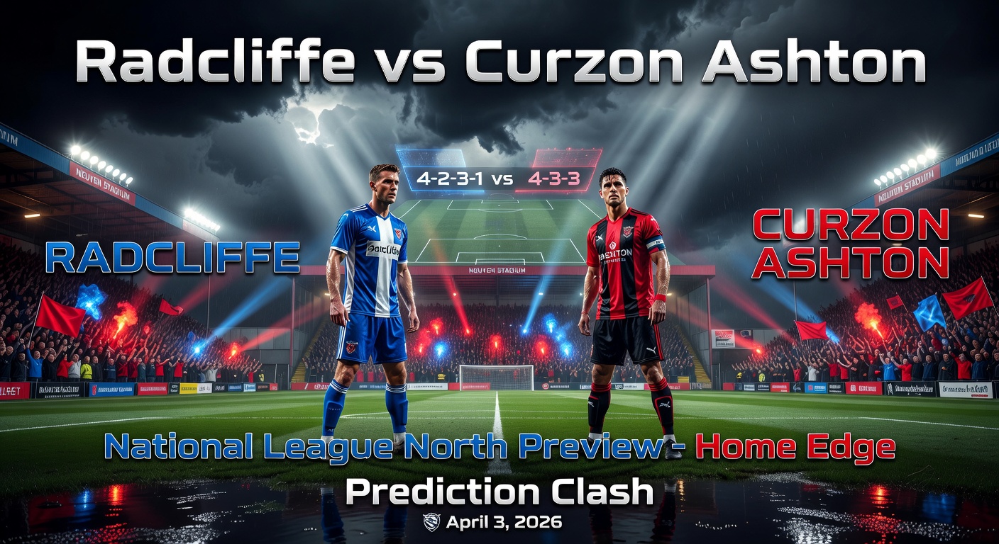 Radcliffe vs Curzon Ashton Pronóstico / Prediction