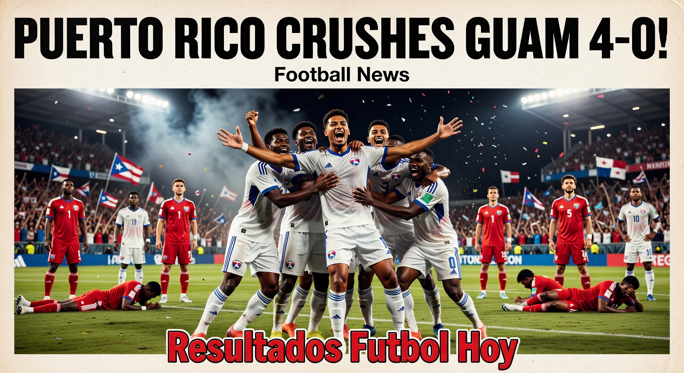 Puerto Rico thrash Guam 4-0 in international friendly