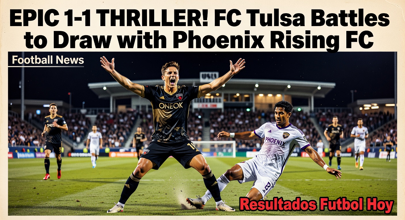 FC Tulsa 1-1 Phoenix Rising in USL Championship