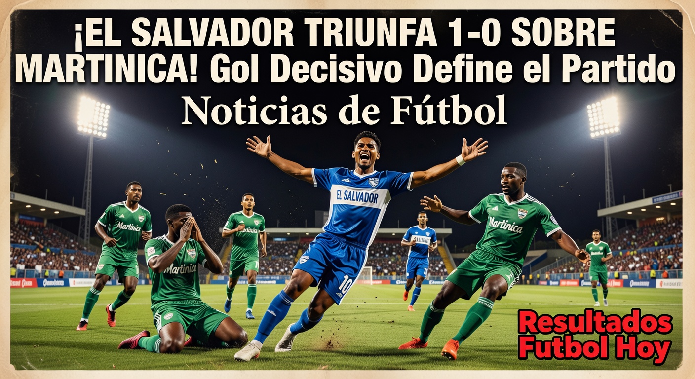 El Salvador 1-0 Martinique - Friendly - ESPN