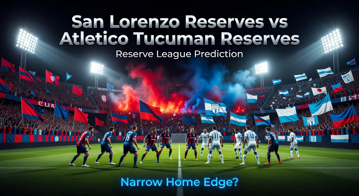 San Lorenzo Res. vs Atlético Tucumán Res. Pronóstico / Prediction