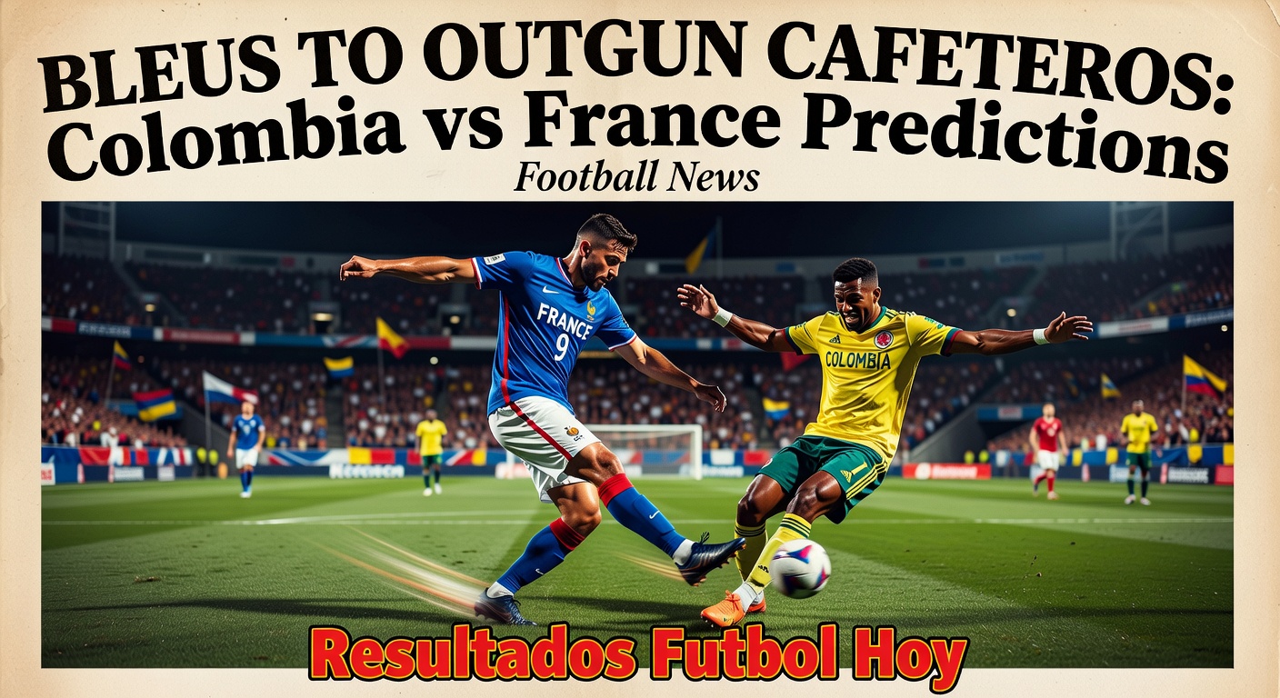 Colombia vs France International Friendly (BBC Sport)
