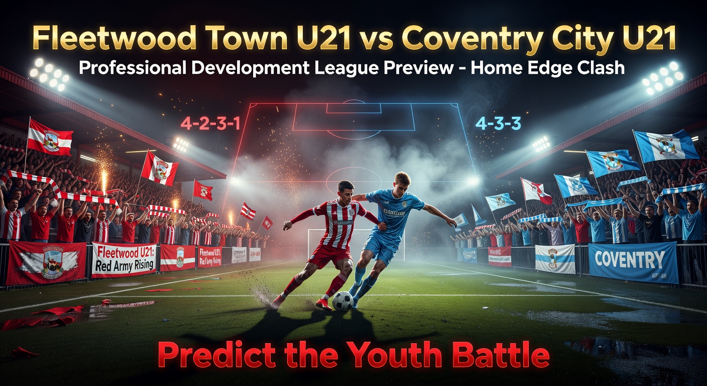 Fleetwood Town U21 vs Coventry City U21 Pronóstico / Prediction
