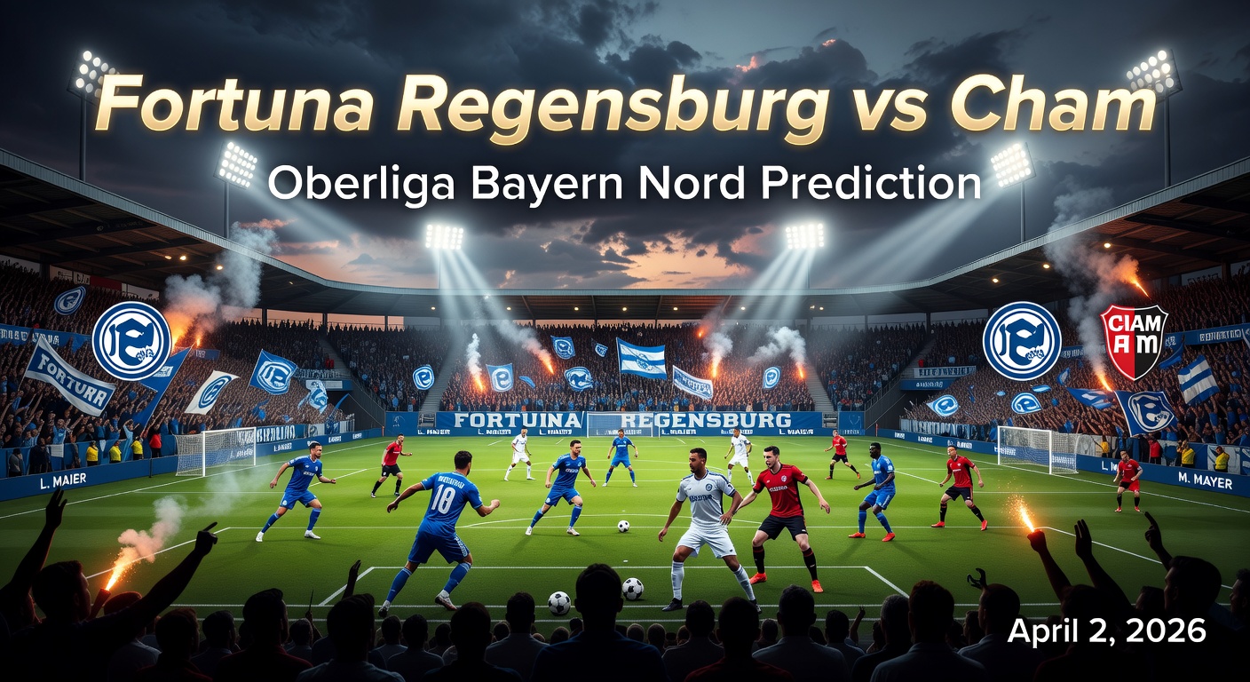 Fortuna Regensburg vs Cham Pronóstico / Prediction