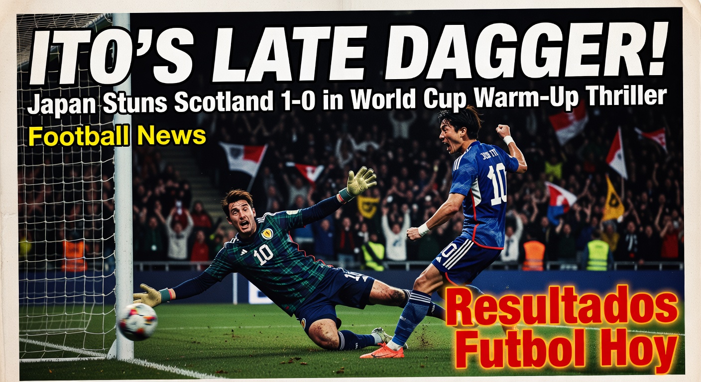 Scotland 0-1 Japan in Friendly Loss at Hampden