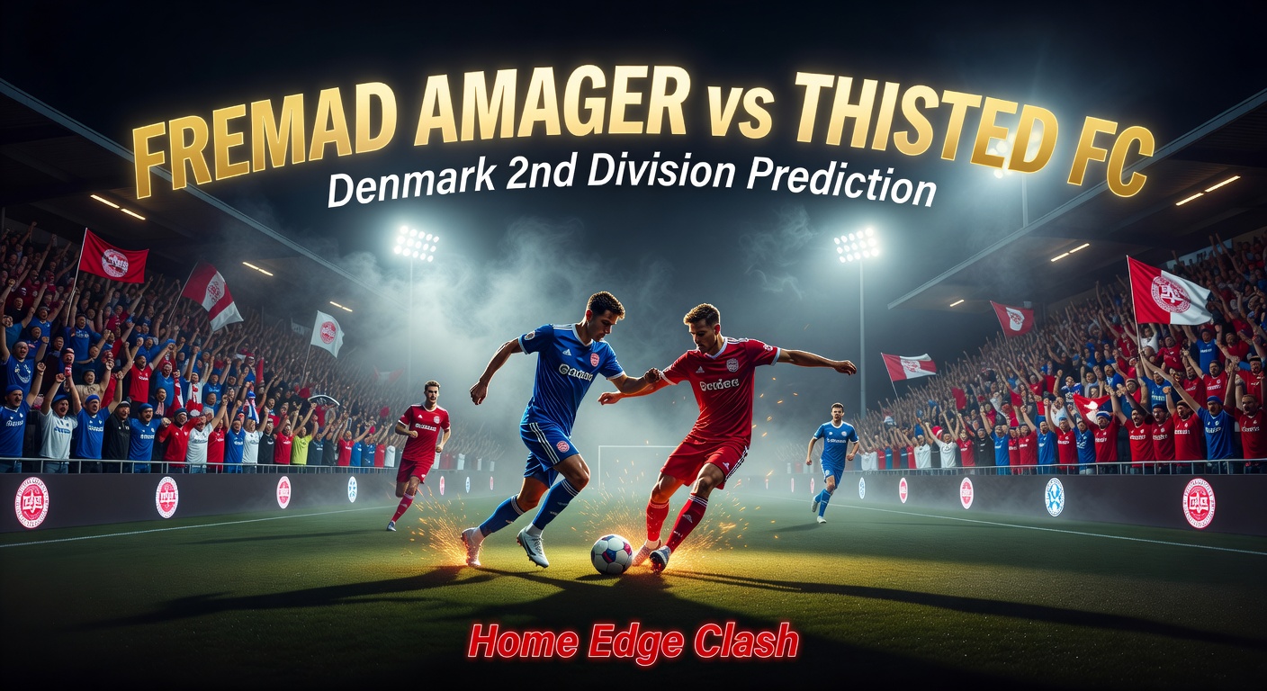 Fremad Amager vs Thisted FC Pronóstico / Prediction