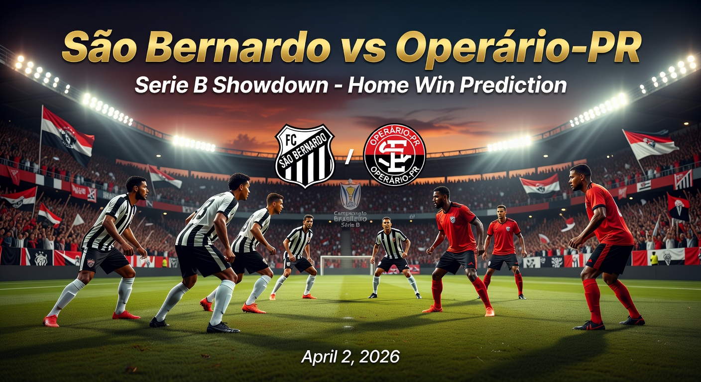 São Bernardo vs Operario-PR Pronóstico / Prediction